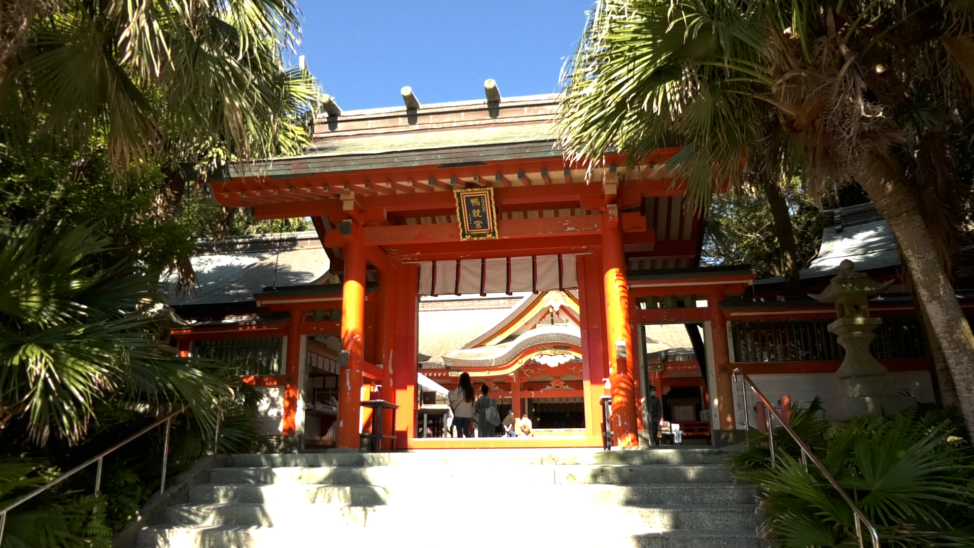 宮崎　青島神社の無料駐車場について