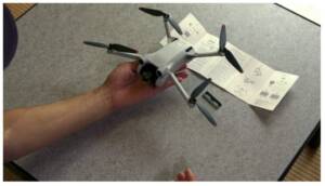 ドローン開封と初期設定