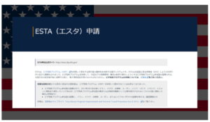 【分かりやすい】エスタ（ESTA）申請　アメリカ渡航